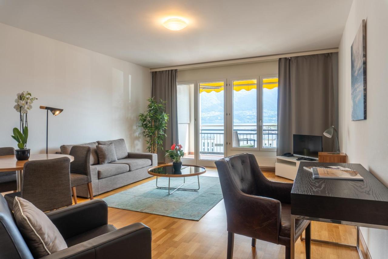 Tertianum Residenza Al Parco Appartements & Restaurant Muralto Eksteriør bilde
